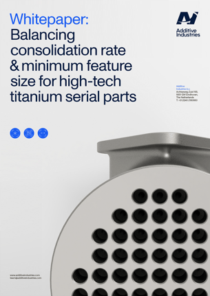 Titanium Thin Walls Whitepaper