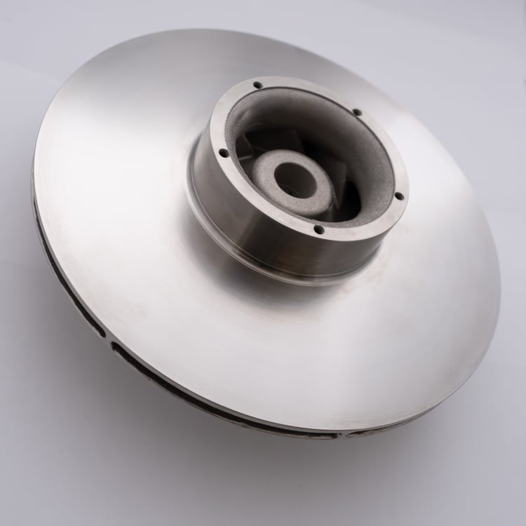 3D printed titanium impeller just as good as casting, but available ten times faster