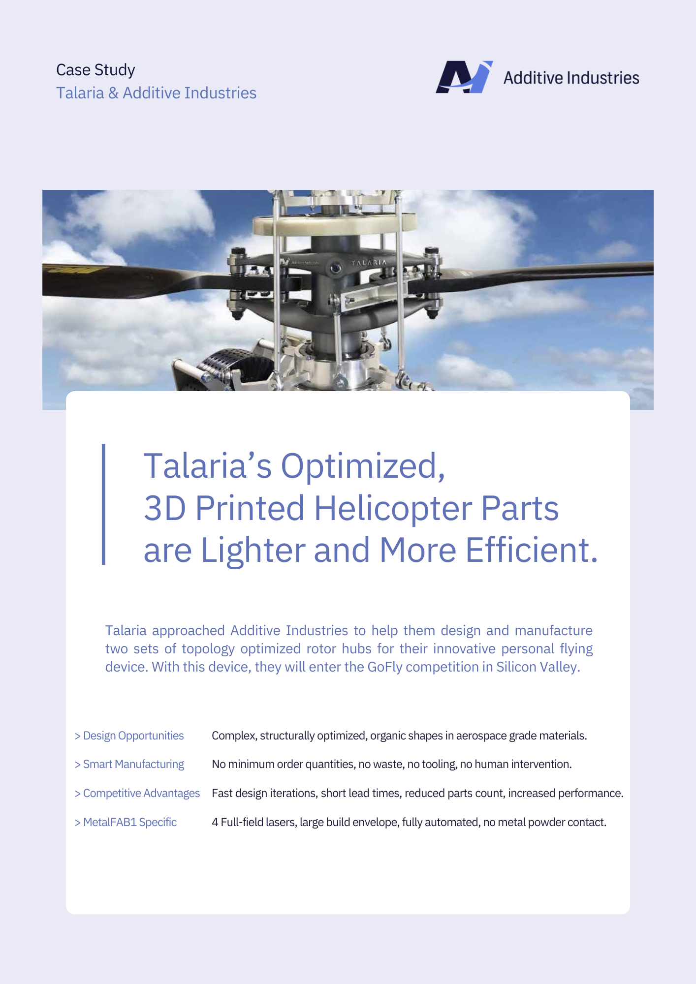 Talaria Case Study Cover