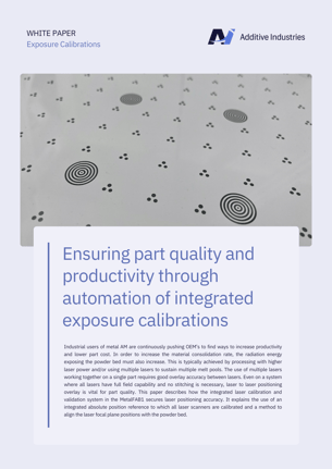 Whitepaper Exposure Calibrations 