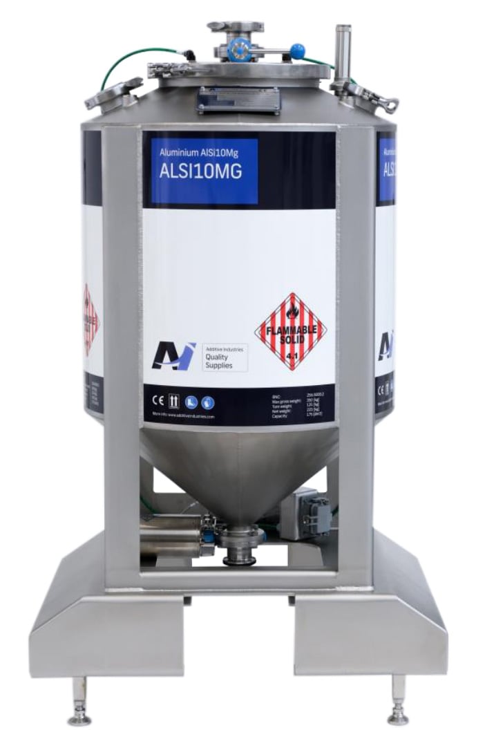 Aluminium AlSi10Mg Powder Load Tool
