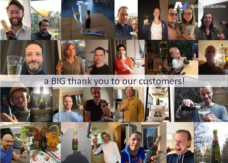a BIG thank you to our customers