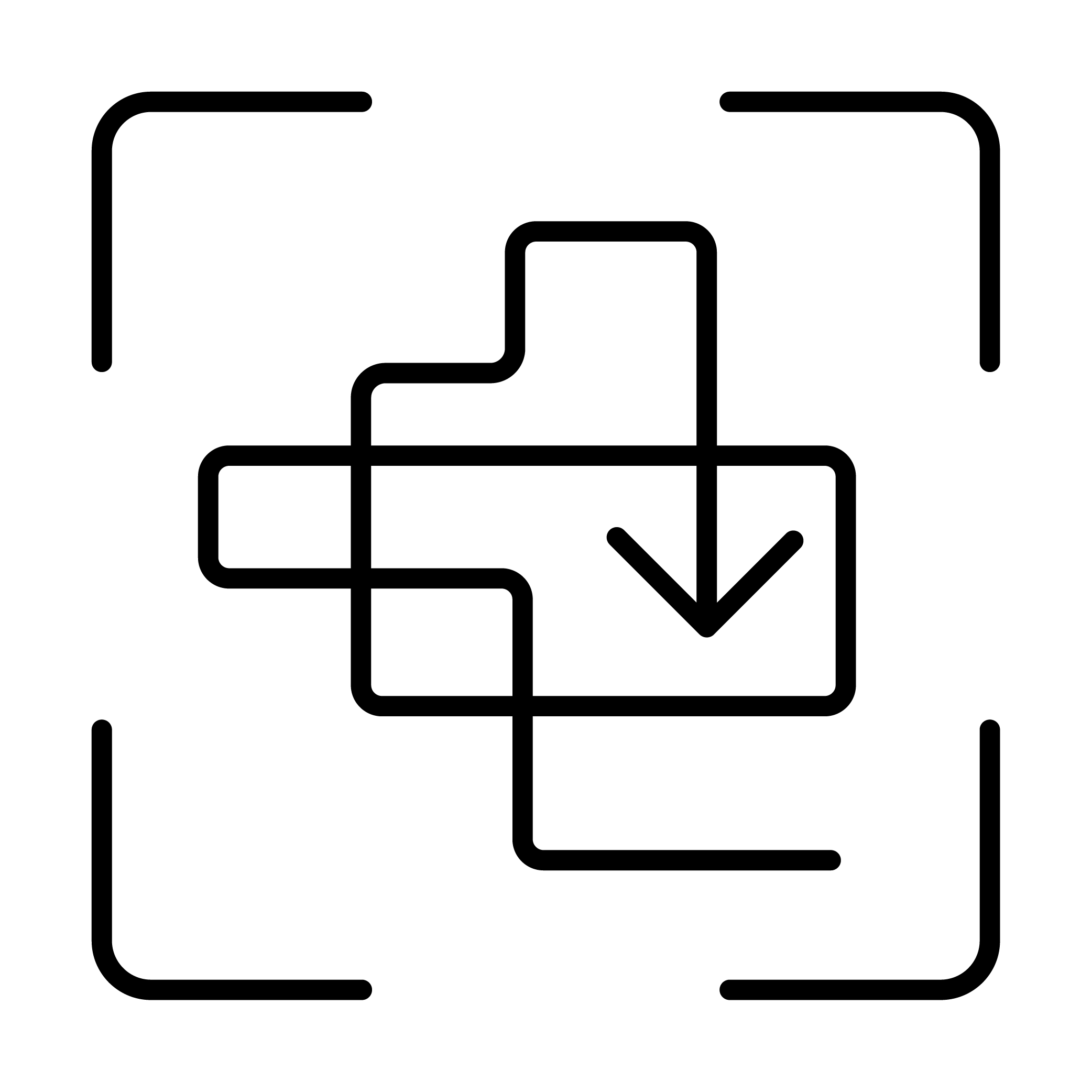 Arrow path icon